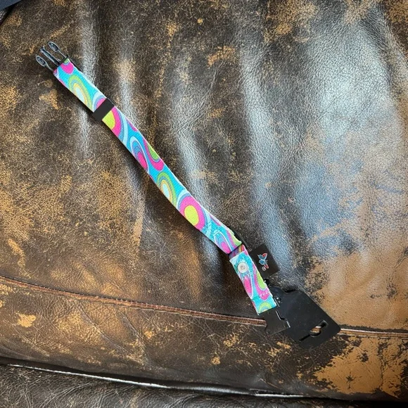 NWT Martin Sellier Groovy Sixties Disco Colorful Dog Collar